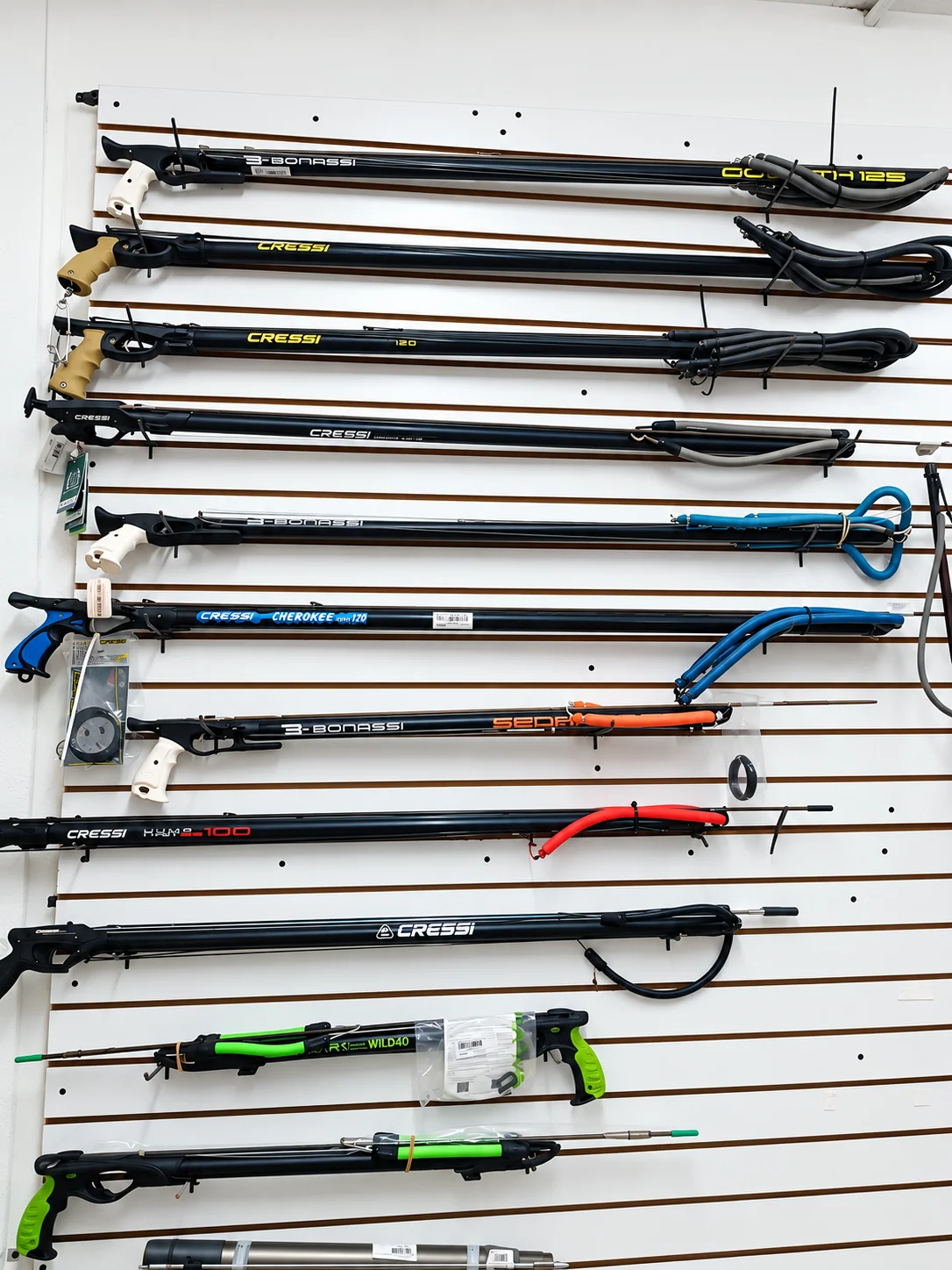 Arpones de pesca submarina